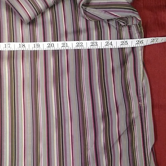 Etro Multicolor  Made In Italy Striped Casual Button Down Shirt - Picture 5 of 8
